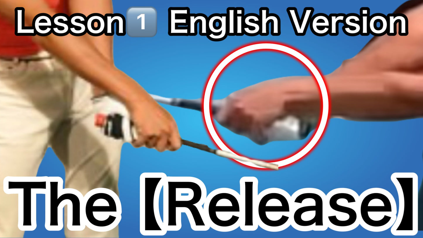 golf swing lesson trainer near me Lesson ① How to Create【the Release!】